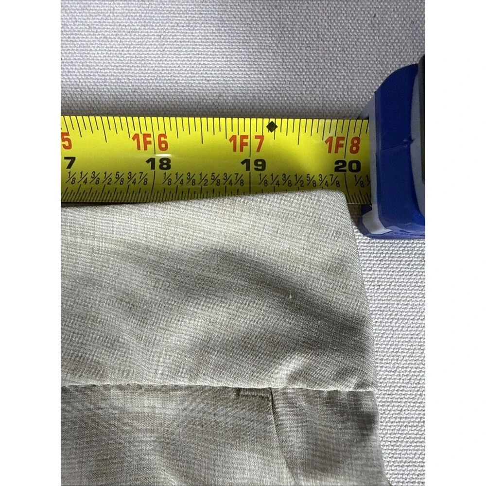Hang Ten Mens 40 Hybrid Shorts Tan Stretch Performance Board Shorts RN147446